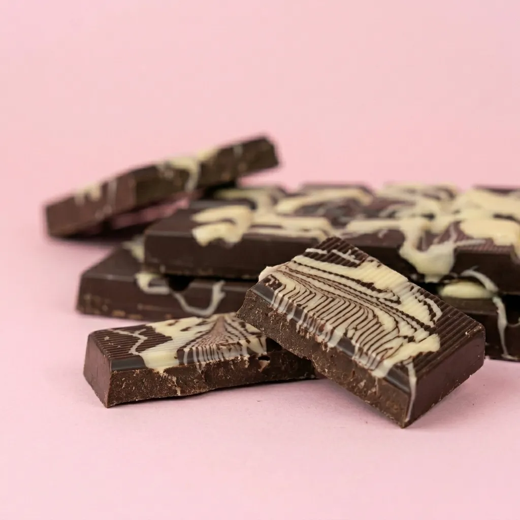 Milk Marble Chocolate Bar 70g thumbnail 2