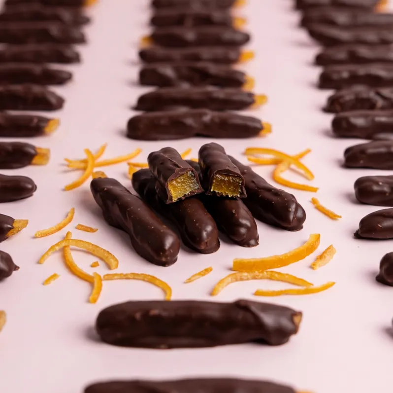 Dark Chocolate Orange Peel 150g thumbnail 3