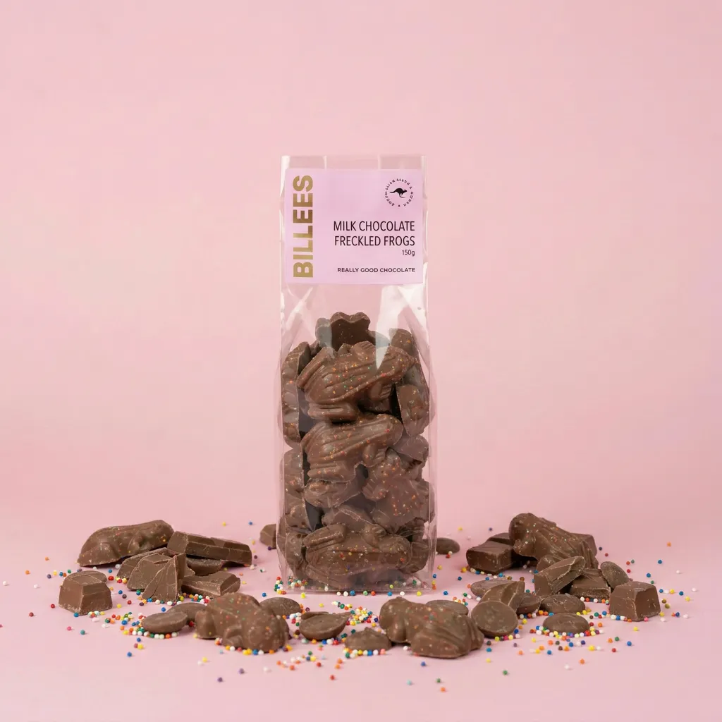 Milk Chocolate Freckled Frogs 150g thumbnail 2