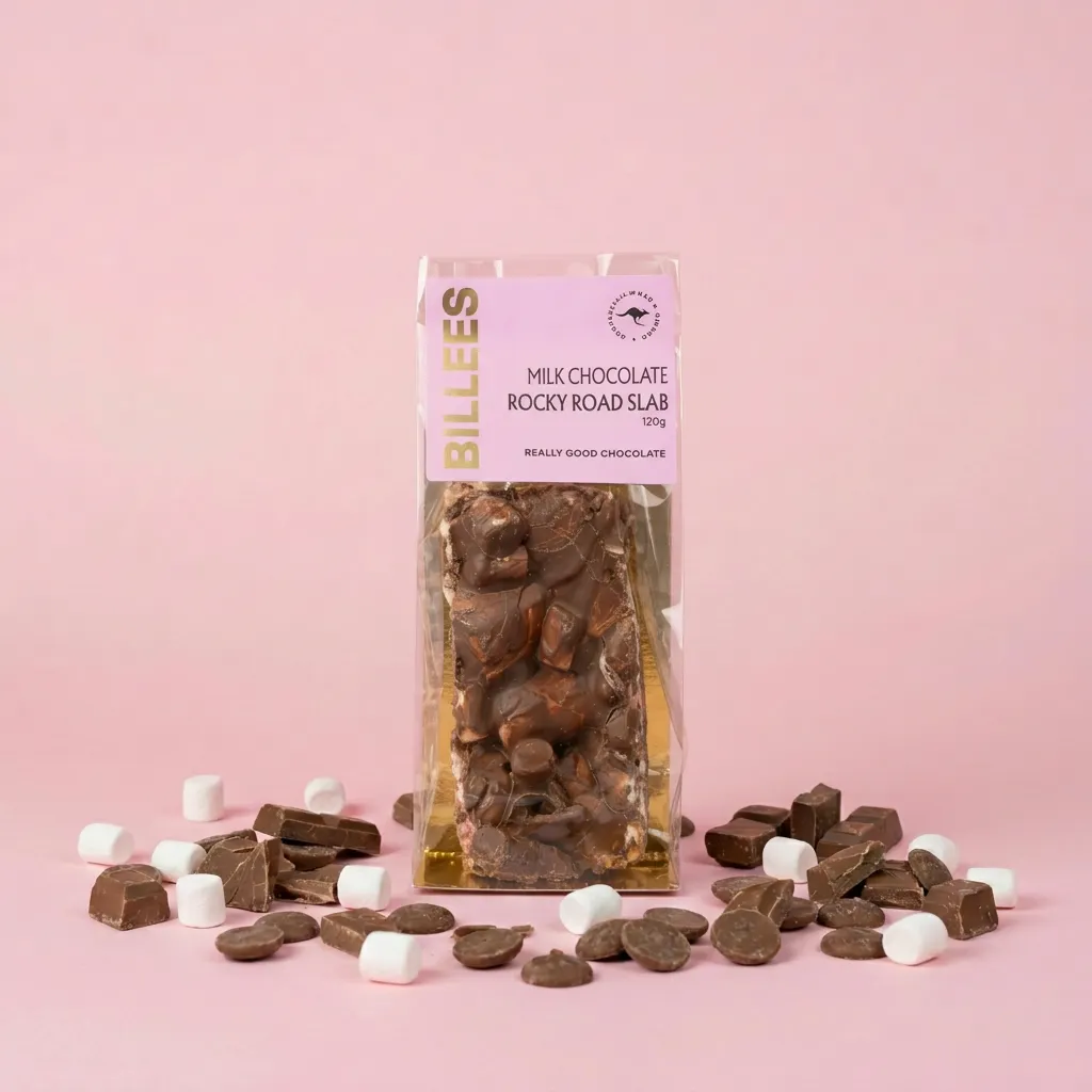 Milk Chocolate Rocky Road Bar 120g thumbnail 3