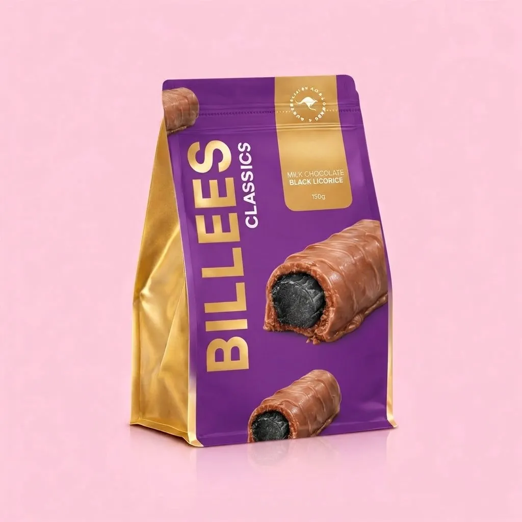 Milk Chocolate Black Licorice 150g thumbnail 2