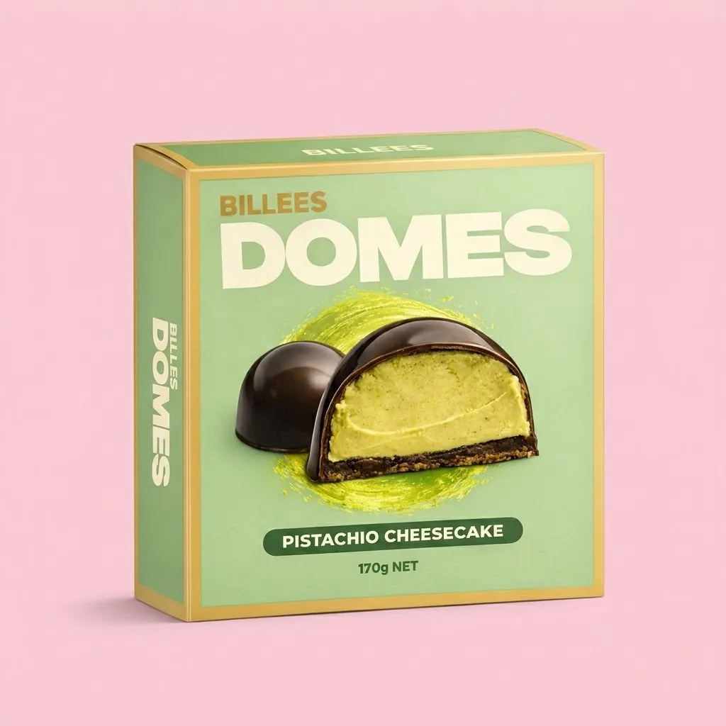 Milk Chocolate Pistachio Cheesecake Dome 120g thumbnail 3