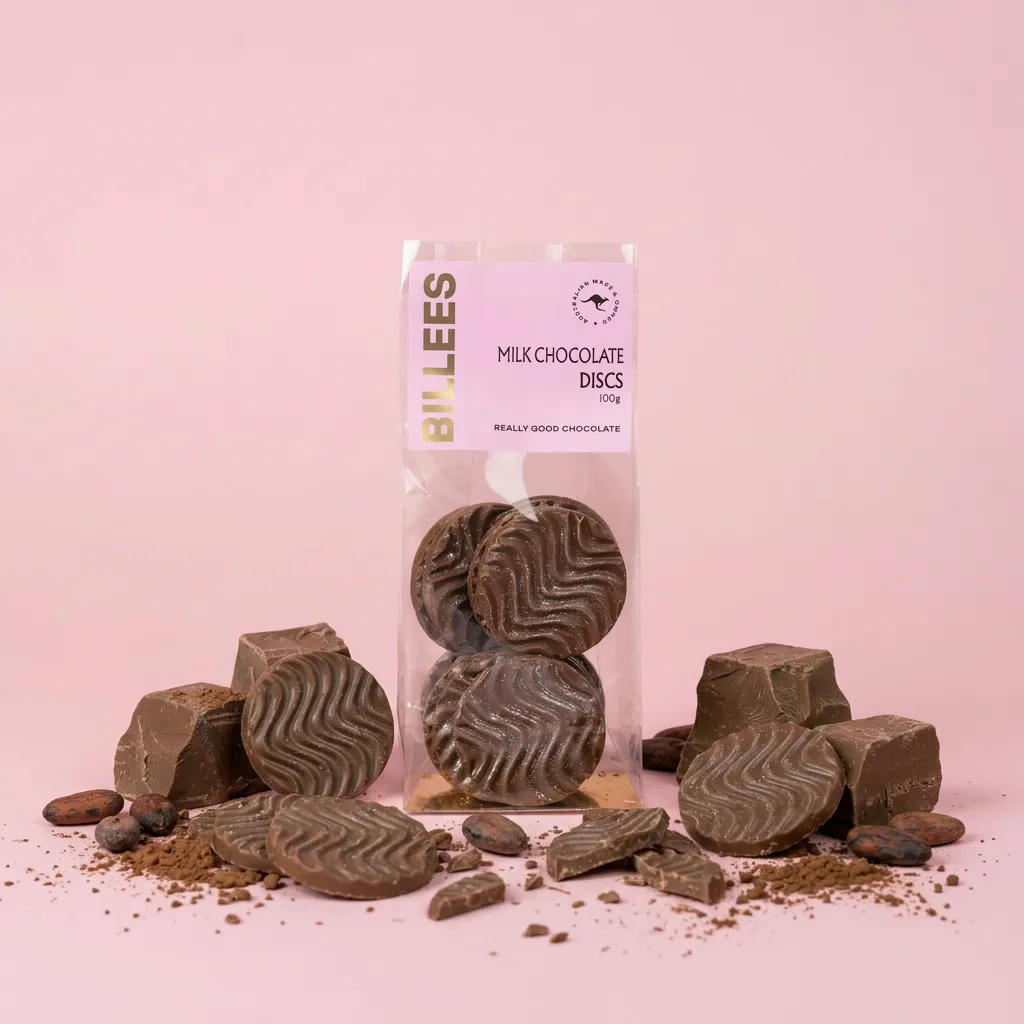 Milk Chocolate Discs 100g thumbnail 2
